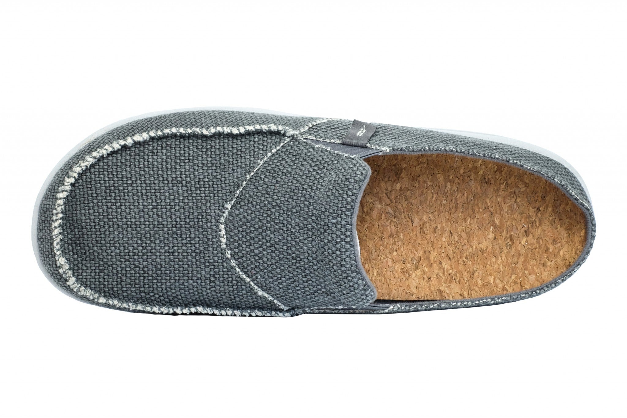 Revitalign Siesta Canvas Supportive All-Day Comfort Men's Shoes - Grey - Product View - 6