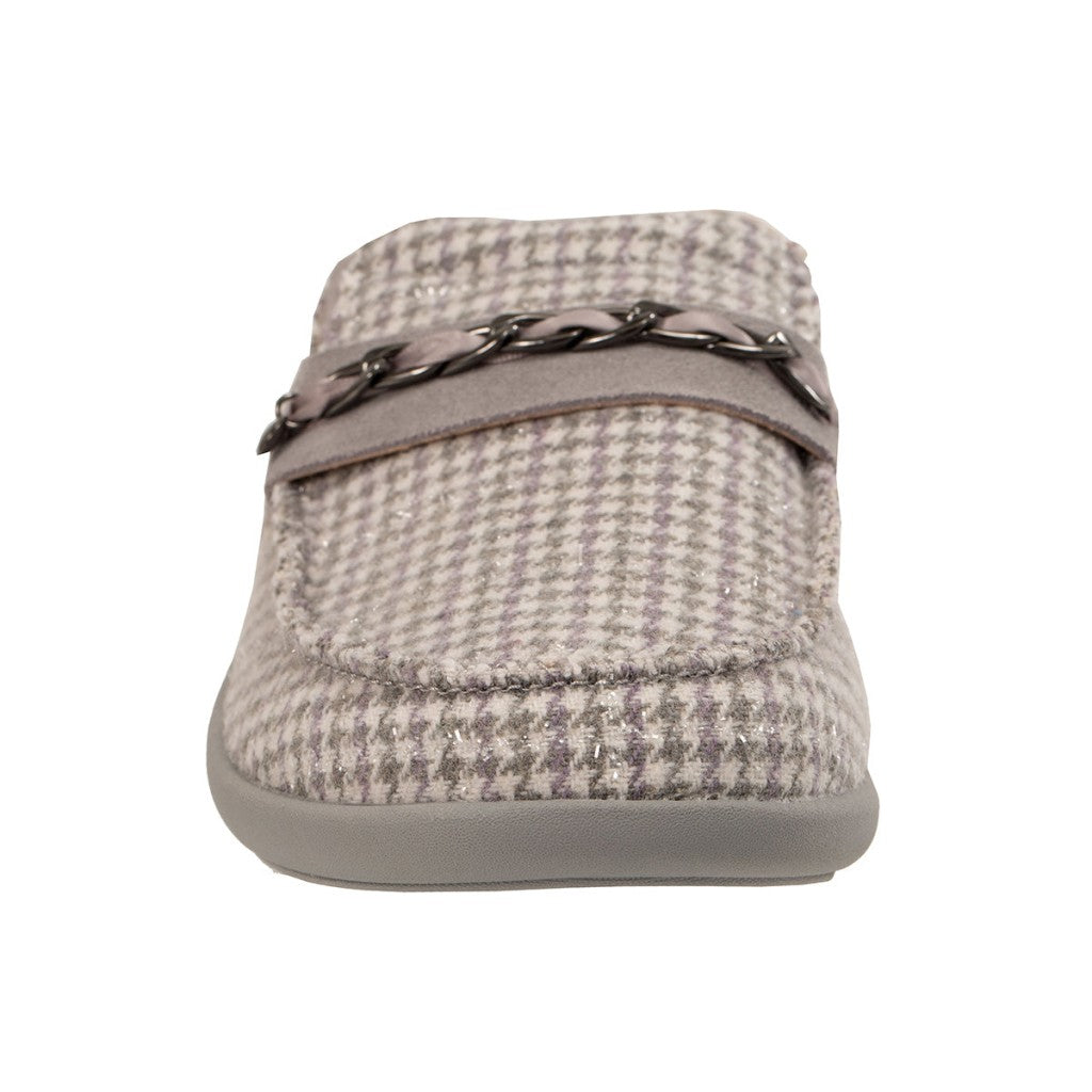 Revitalign Siesta Chain Women's Shoes - Grey Houndstooth - Product View - 3
