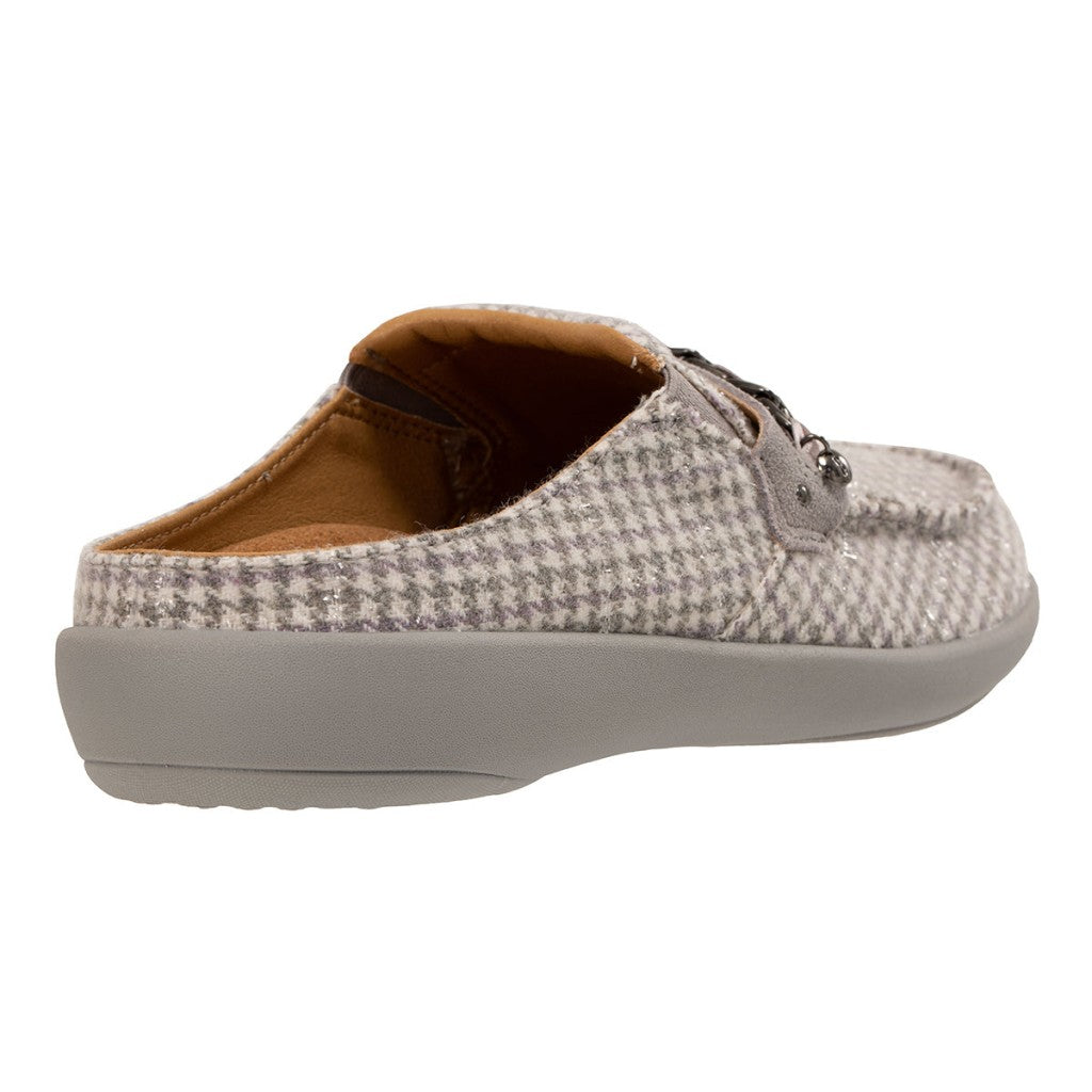 Revitalign Siesta Chain Women's Shoes - Grey Houndstooth - Product View - 4