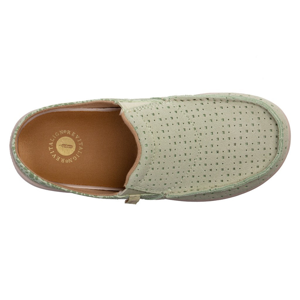 Revitalign Siesta Dahlia Orthotic Women's Shoes - Aloe - Product View - 7