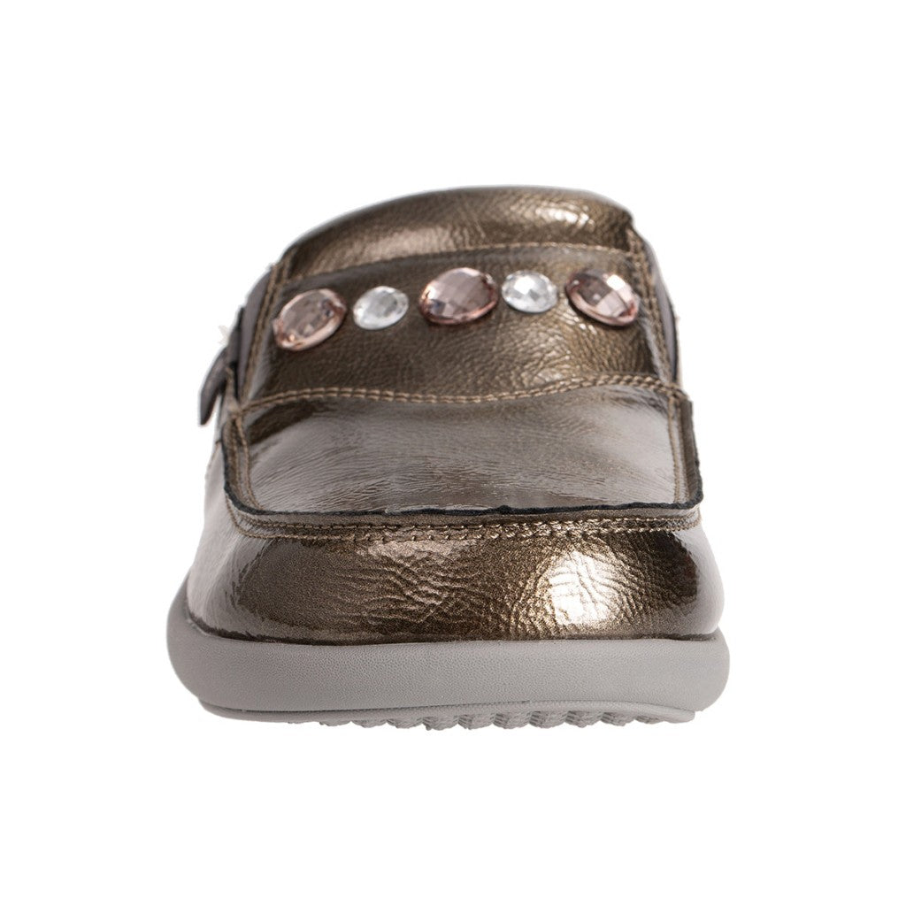 Revitalign Siesta Dazzle Orthotic Support Women's Shoes - Pewter - Product View - 3