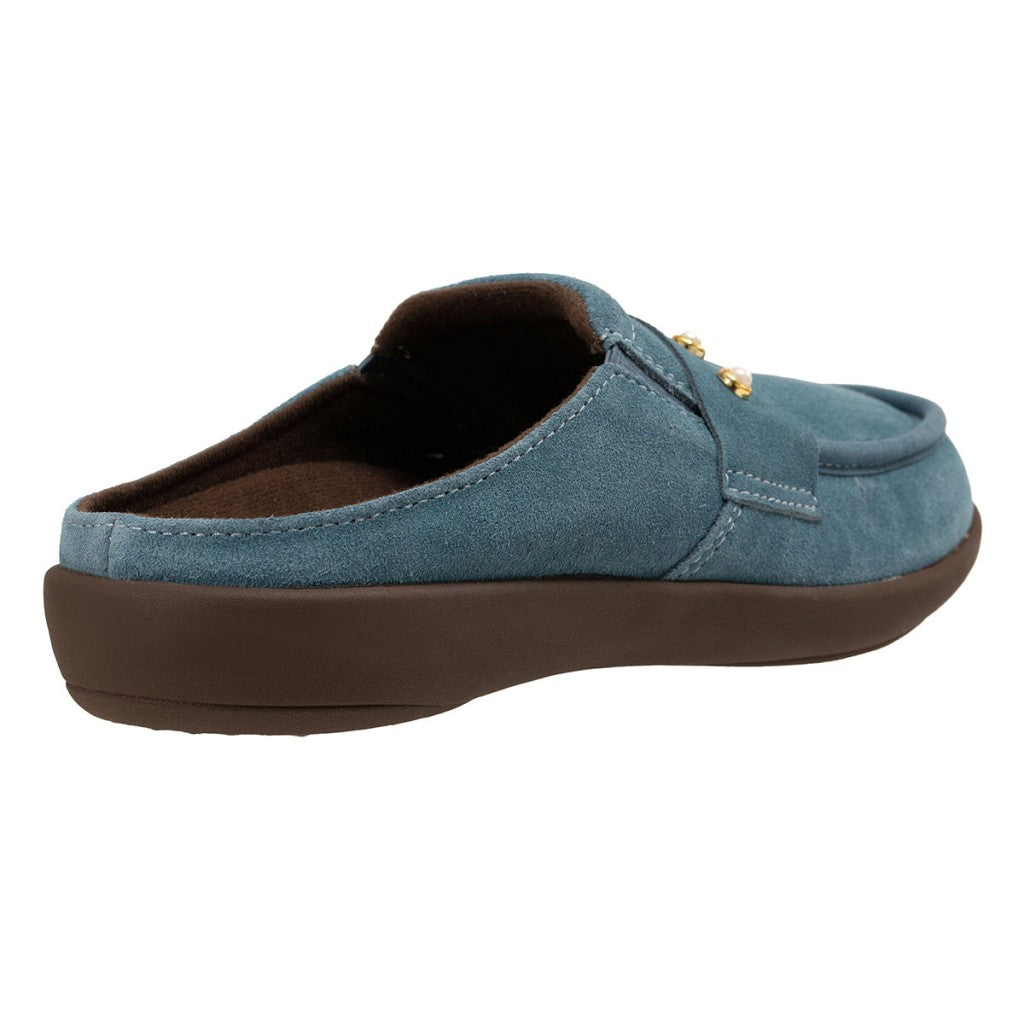 Revitalign Siesta Franny Supportive Slip-On Women's Shoes - Bluestone - Product View - 4