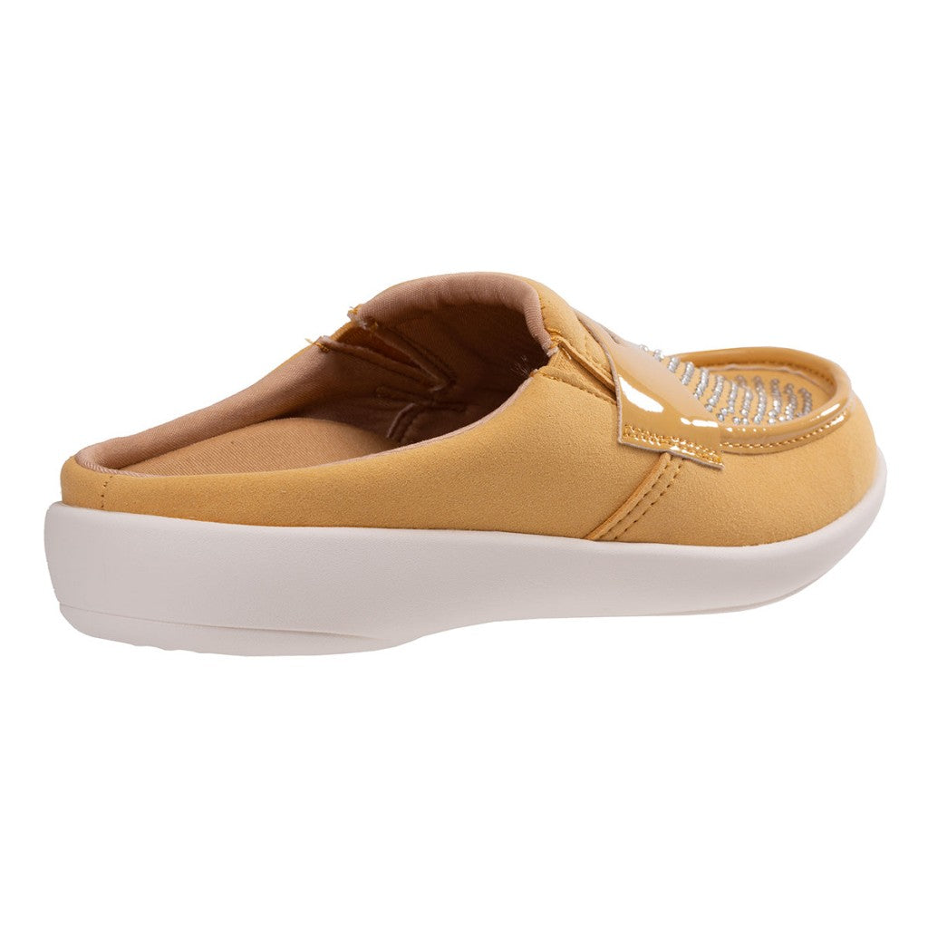 Revitalign Siesta Gem Orthotic Slip-On Women's Shoes - Cornsilk - Product View - 4