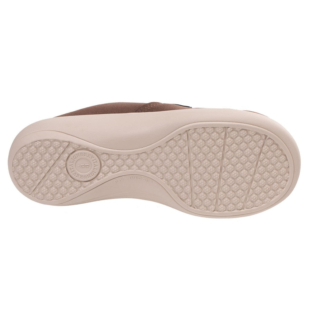 Revitalign Siesta Gem Orthotic Slip-On Women's Shoes - Fossil - Product View - 6