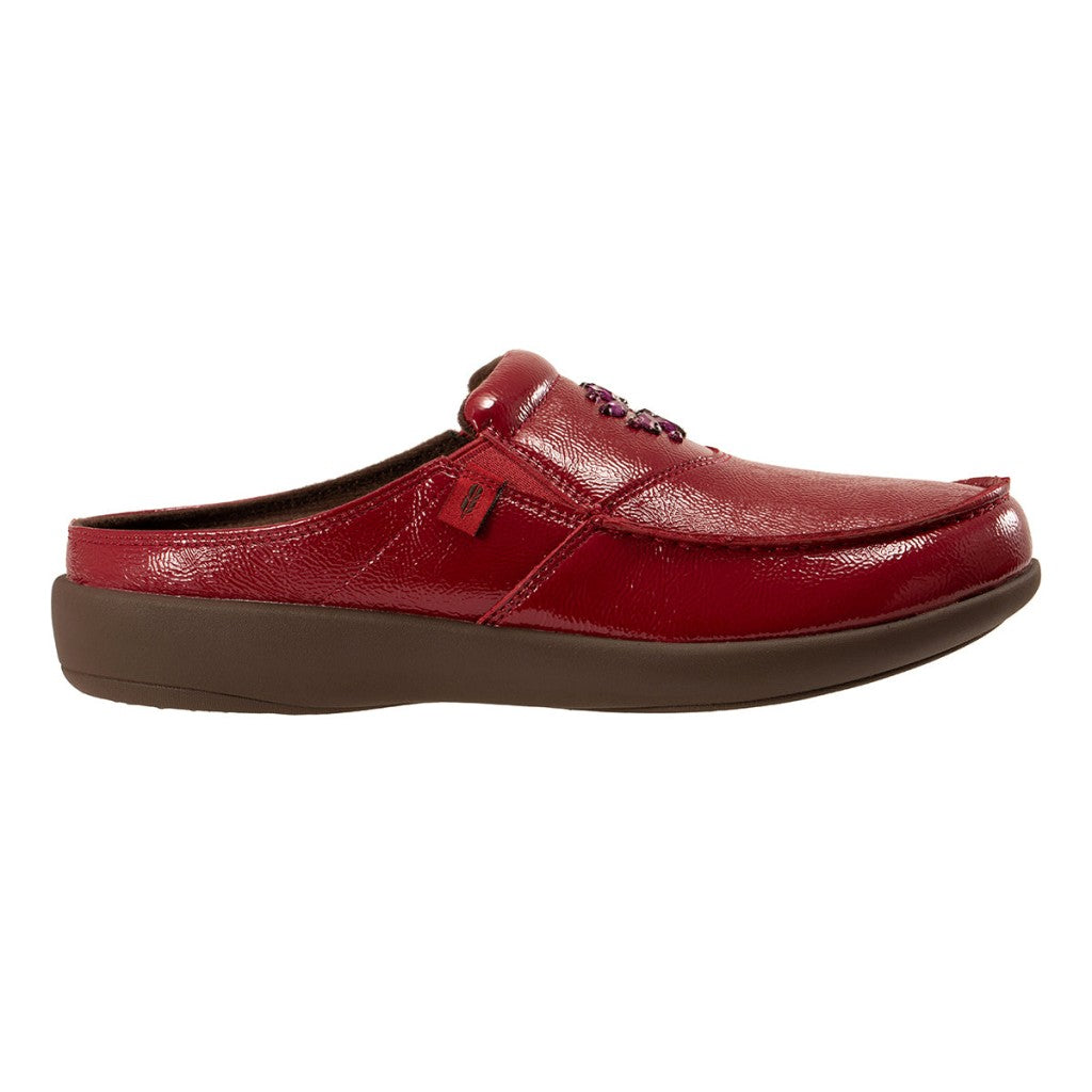 Revitalign Siesta Glitz Orthotic Comfort Women's Shoes - Burgundy - Product View - 1