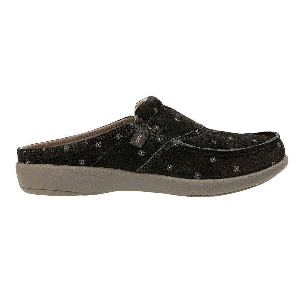 Revitalign Siesta Meadow Supportive Slip-On Women's Shoes - Black - Product View - 1