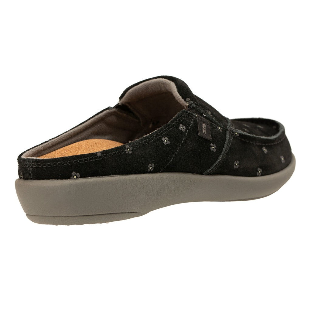 Revitalign Siesta Meadow Supportive Slip-On Women's Shoes - Black - Product View - 4