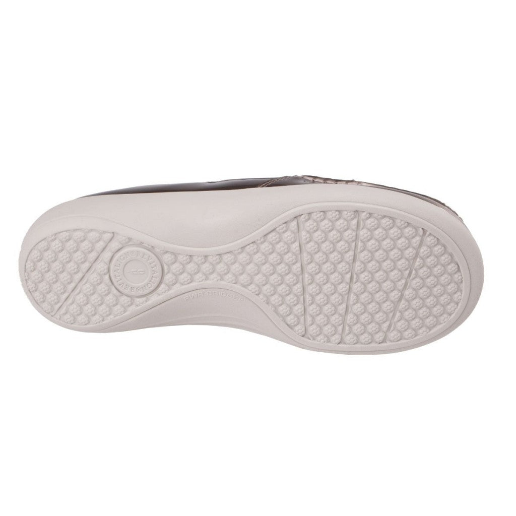 Revitalign Siesta Patent Slip-On Women's Shoes - Metallic Pewter - Product View - 6
