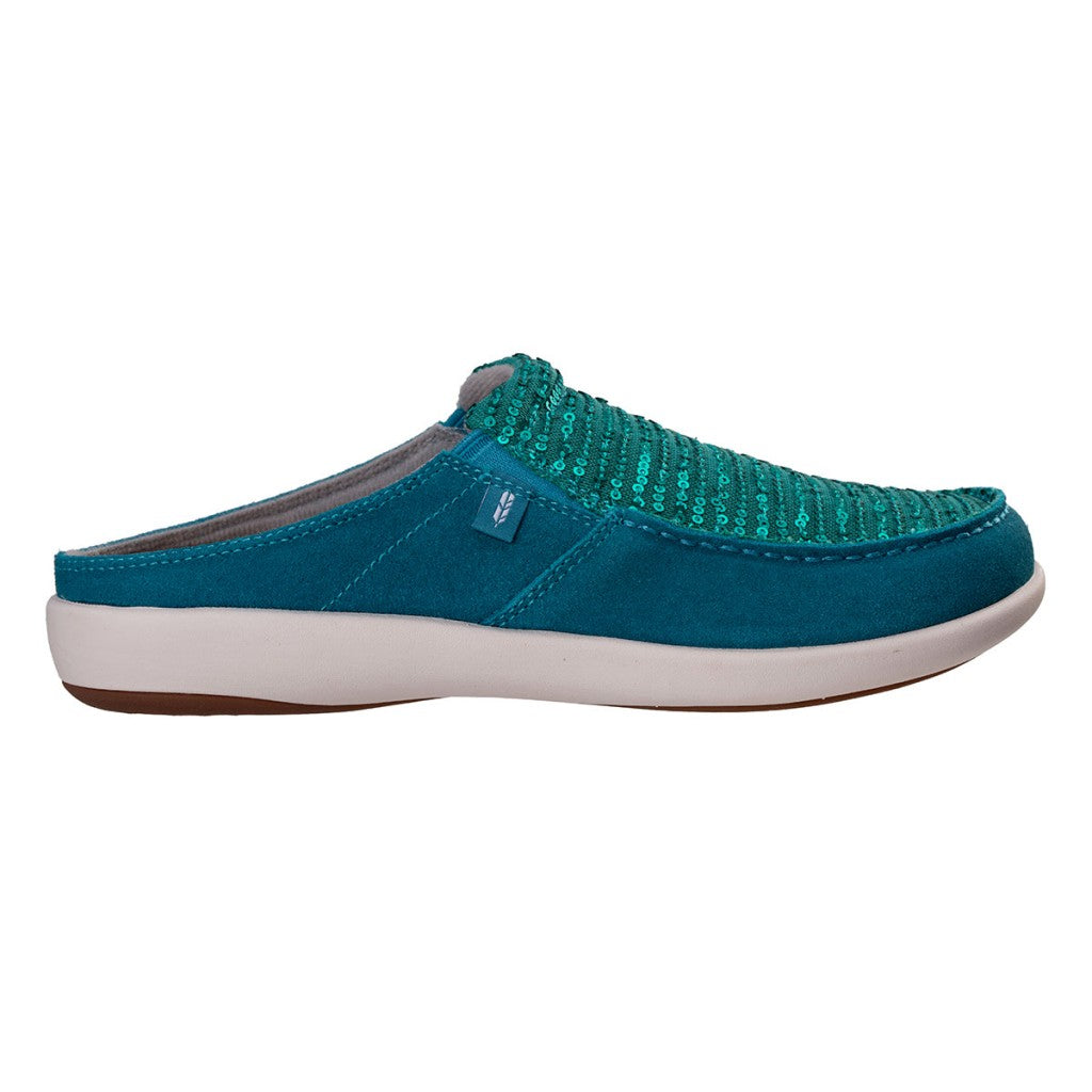Revitalign Siesta Sequin Orthotic Comfort Women's Shoes - Biscay Bay - Product View - 1