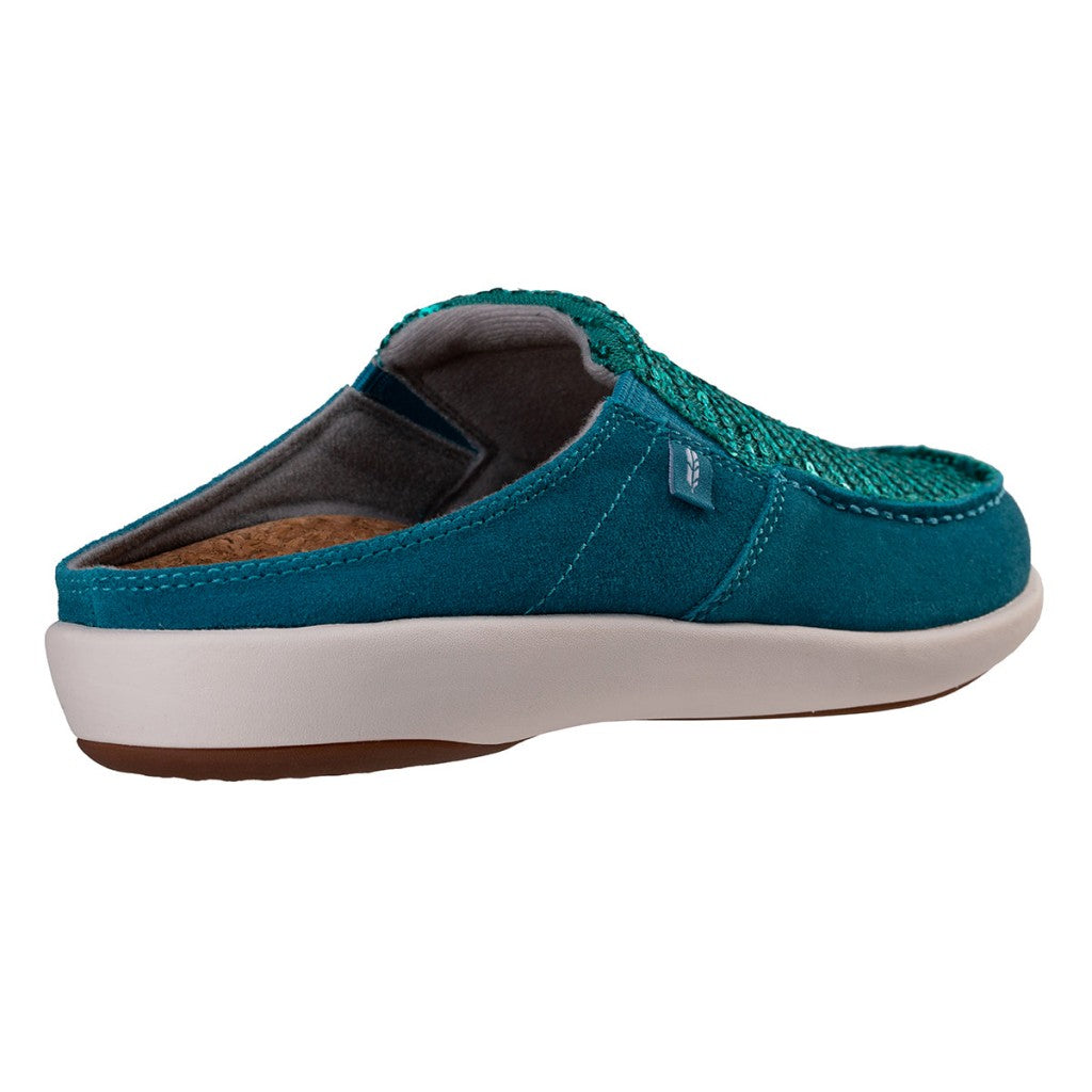 Revitalign Siesta Sequin Orthotic Comfort Women's Shoes - Biscay Bay - Product View - 4