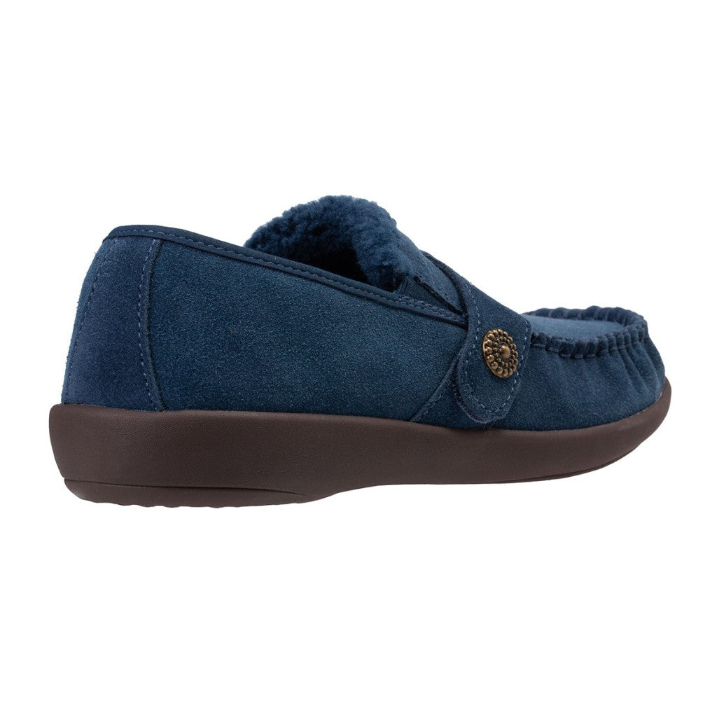 Revitalign Siesta Splendid Cozy Supportive Women's Shoes - Marine Blue - Product View - 4
