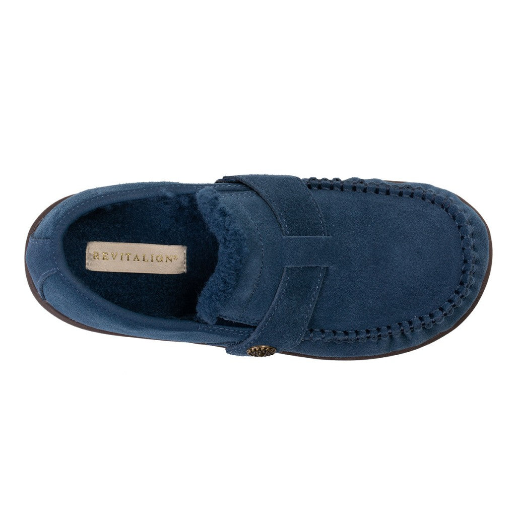 Revitalign Siesta Splendid Cozy Supportive Women's Shoes - Marine Blue - Product View - 7