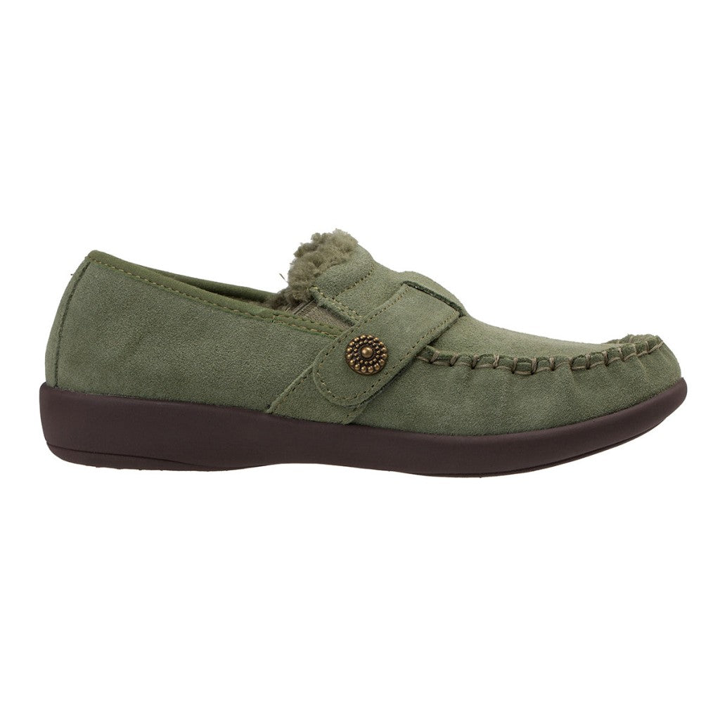 Revitalign Siesta Splendid Cozy Supportive Women's Shoes - Olive - Product View - 1