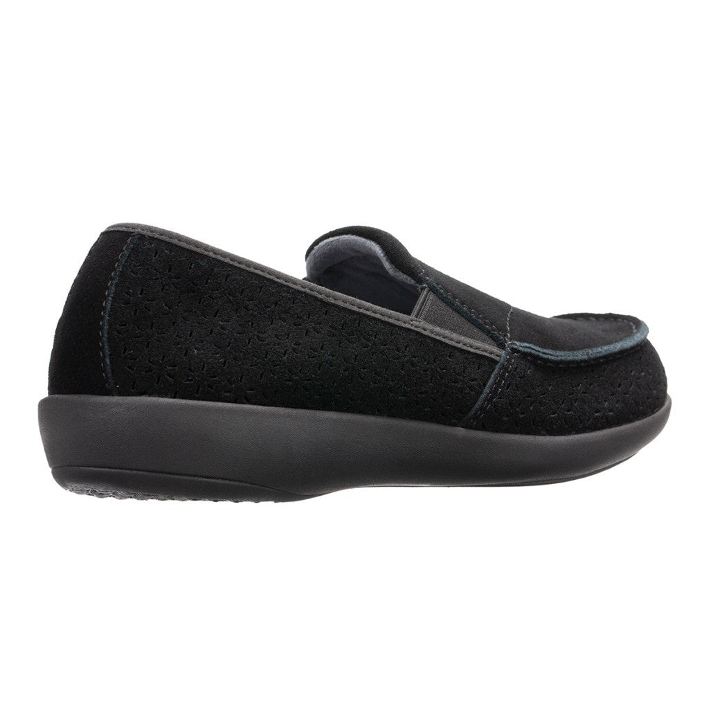 Revitalign Siesta Star Supportive Slip-On Women's Shoes - Black - Product View - 4