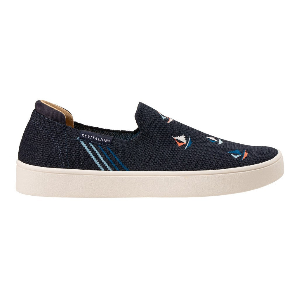 Revitalign Solana Supportive Slip-On Comfort Women's Shoes - Navy - Product View - 1