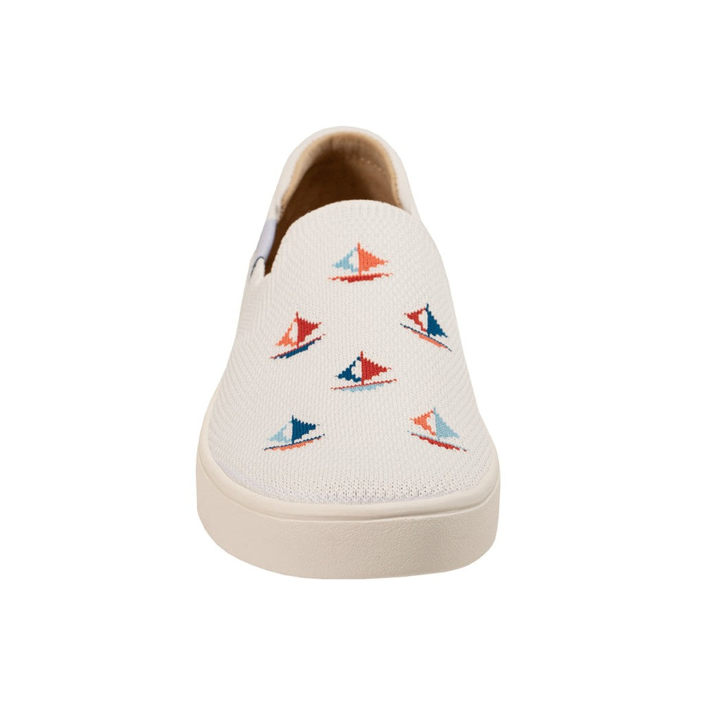 Revitalign Solana Supportive Slip-On Comfort Women's Shoes - White - Product View - 3