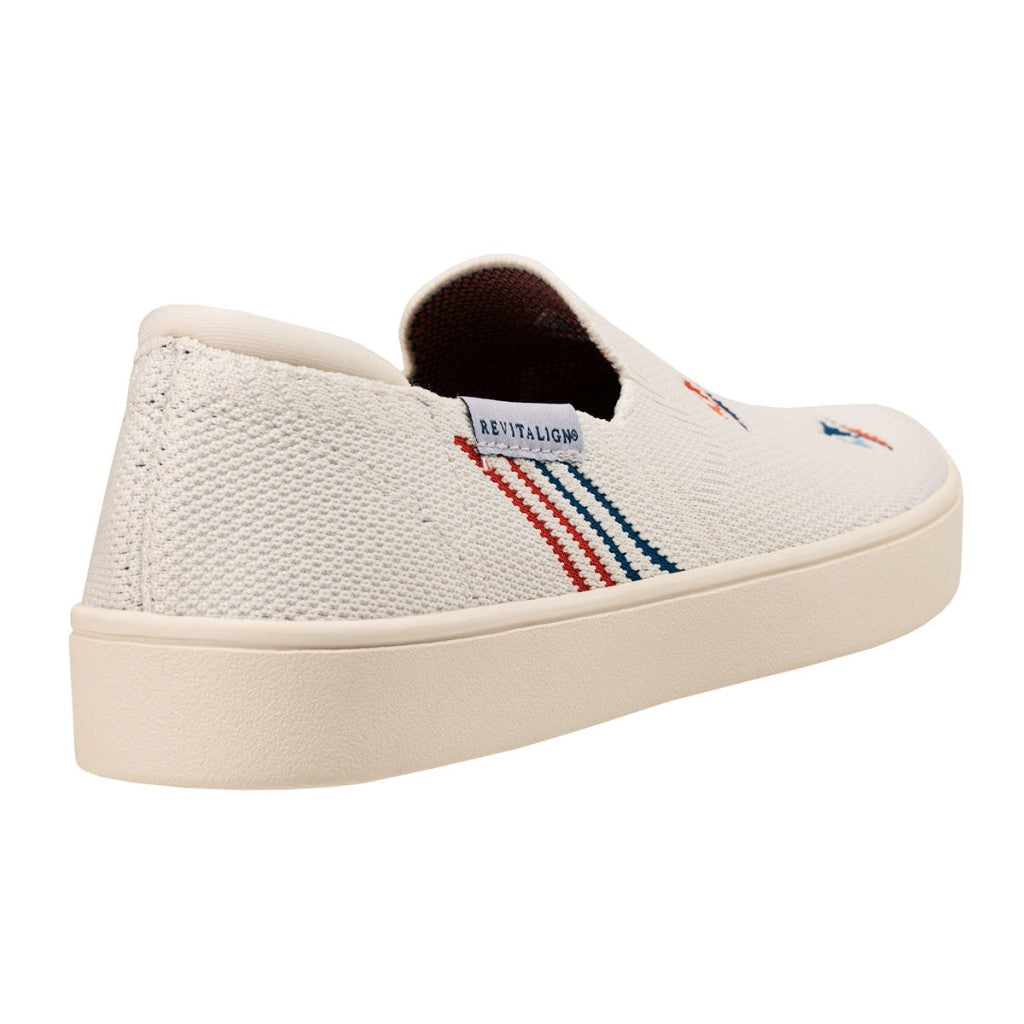 Revitalign Solana Supportive Slip-On Comfort Women's Shoes - White - Product View - 4