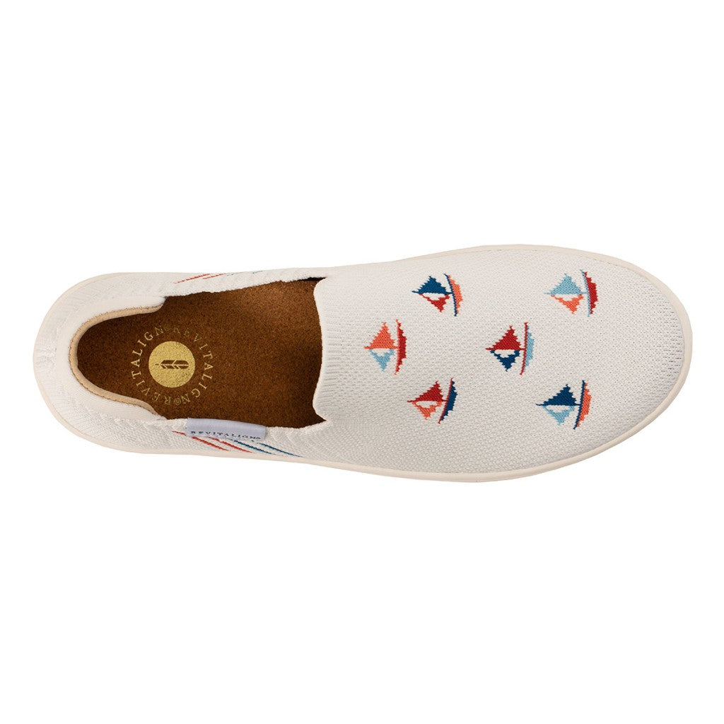 Revitalign Solana Supportive Slip-On Comfort Women's Shoes - White - Product View - 7