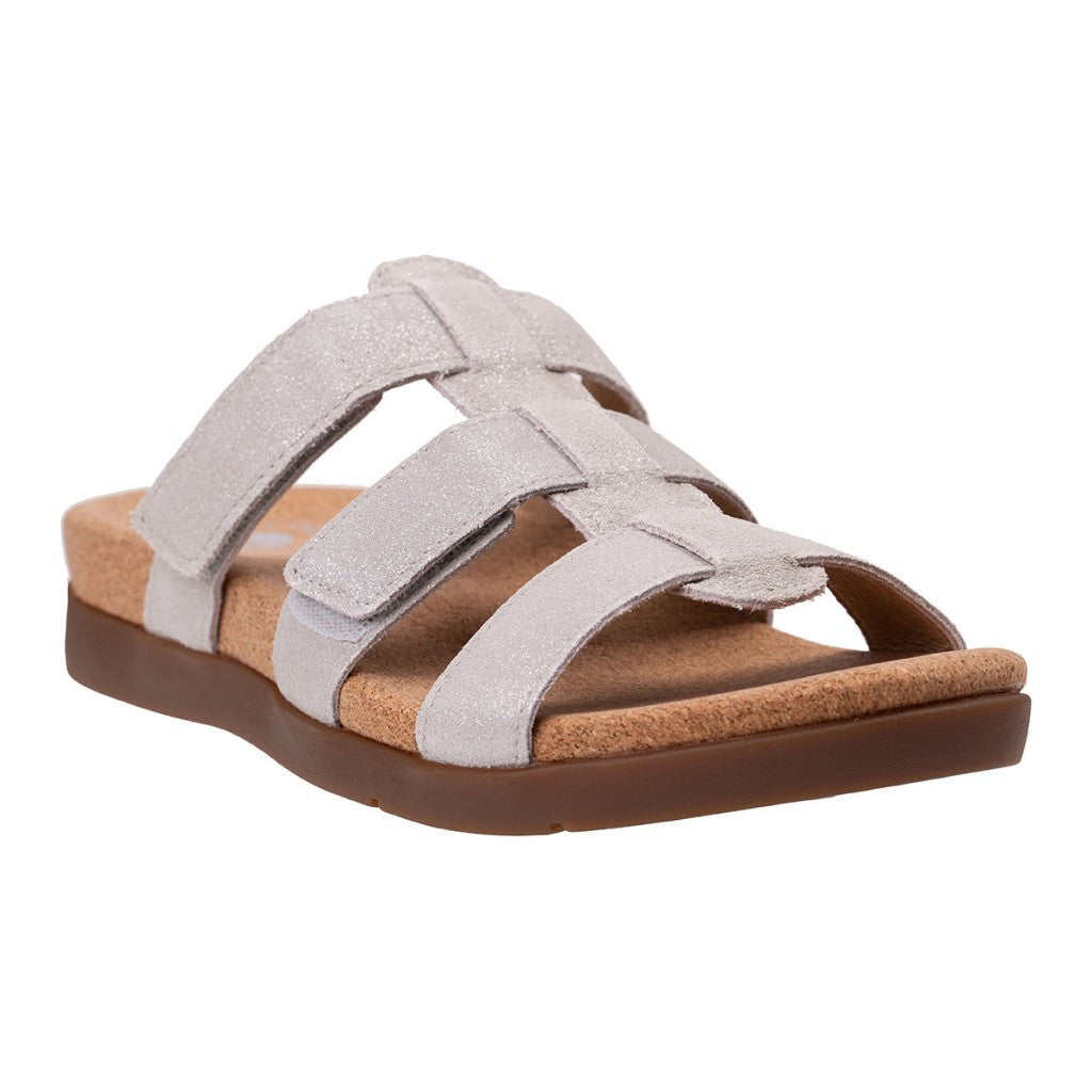 Revitalign Spartan Women's Sandals - Oatmeal Shimmer - Product View - 2