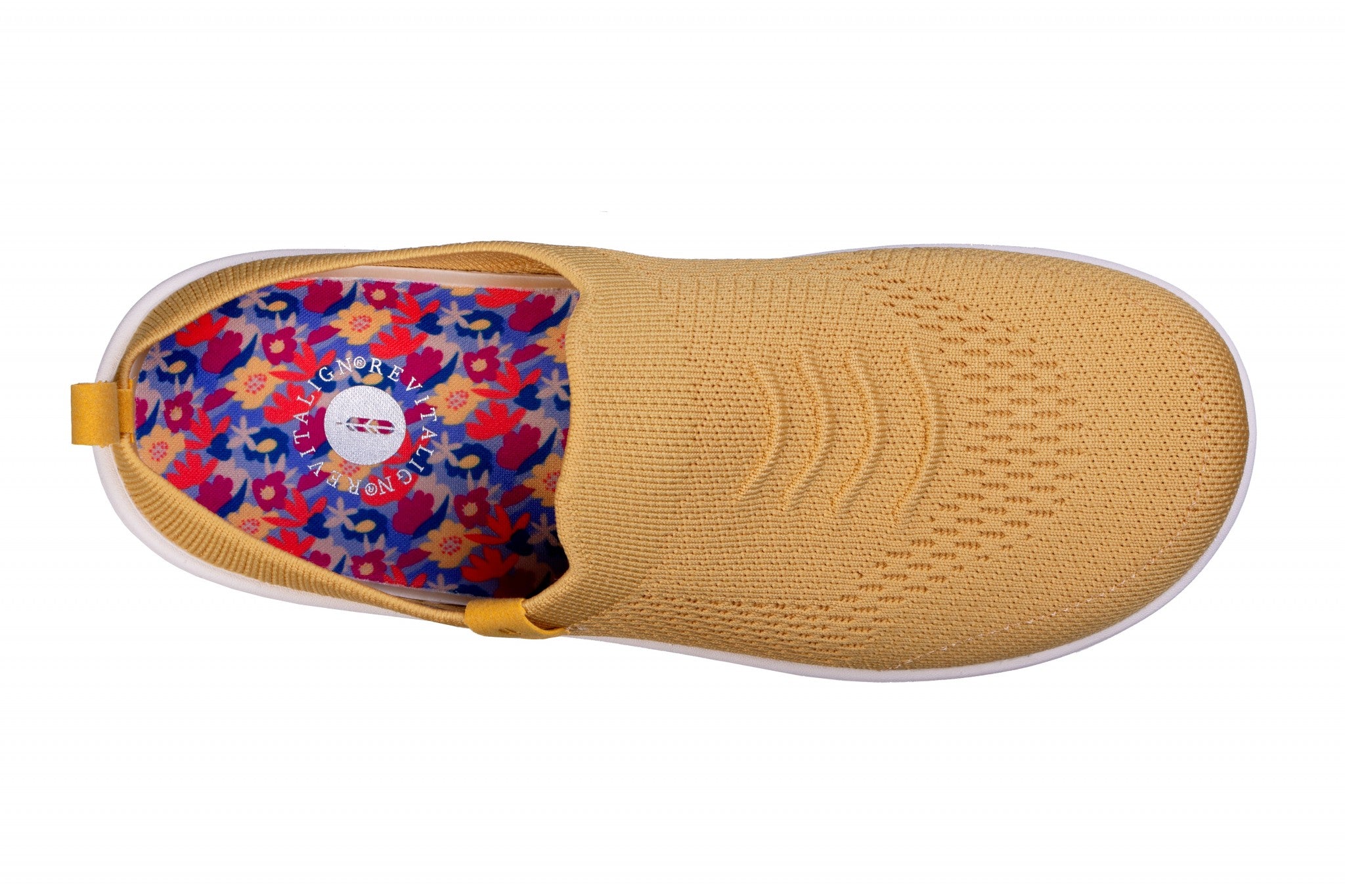 Revitalign Stella Slide Women's Shoes - Yellow Orche - Product View - 7