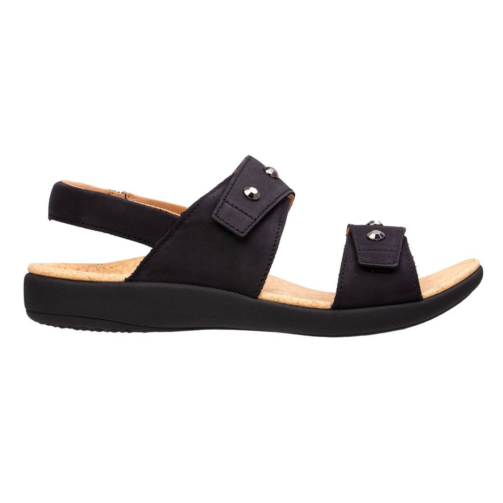 Revitalign Terra Supportive Comfort Women's Sandals - Black - Product View - 1