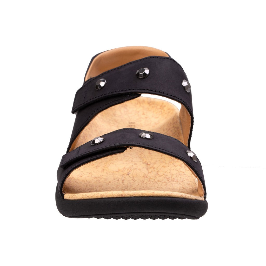 Revitalign Terra Supportive Comfort Women's Sandals - Black - Product View - 3