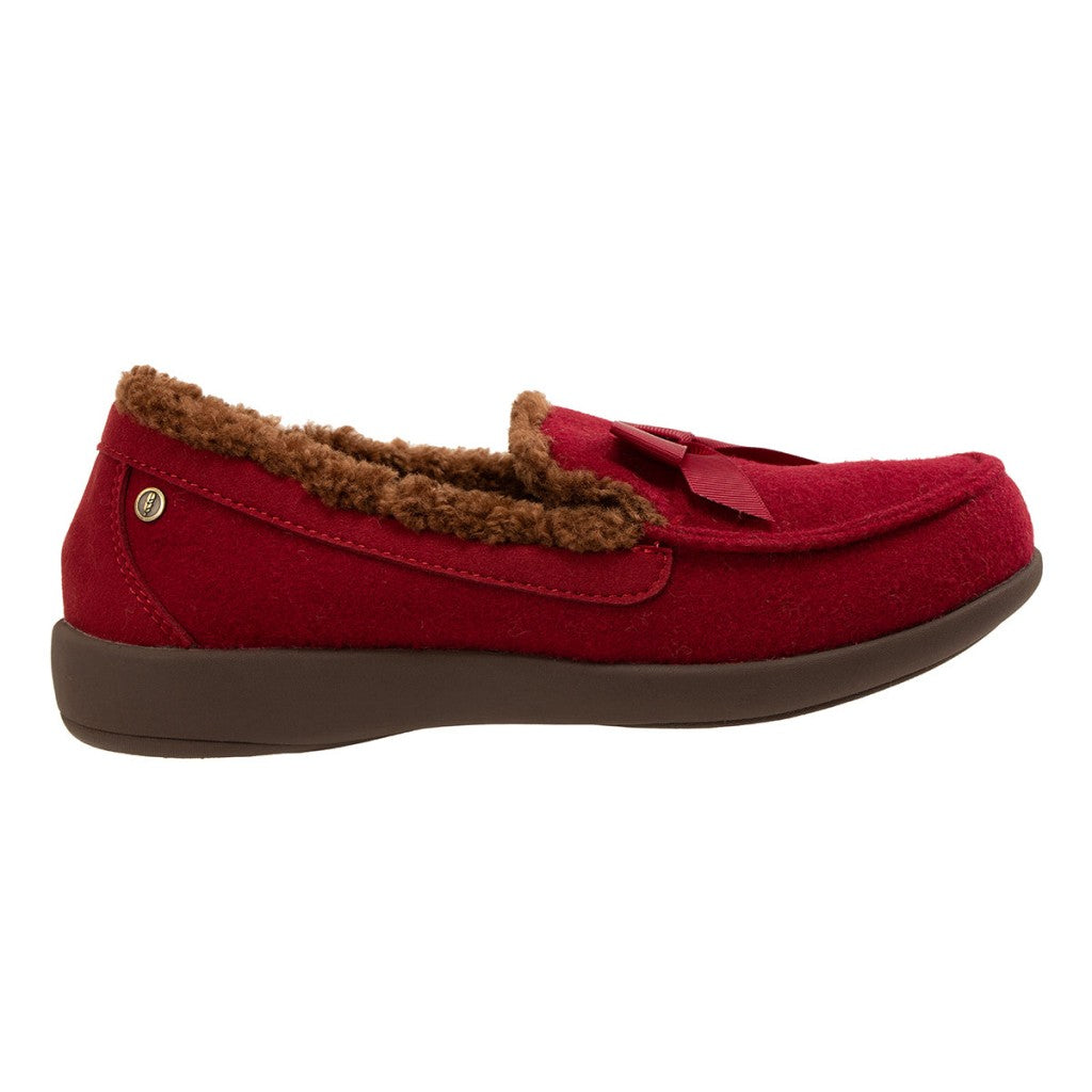 Revitalign Trillium Orthotic Comfort Women's Slippers - Cranberry - Product View - 1