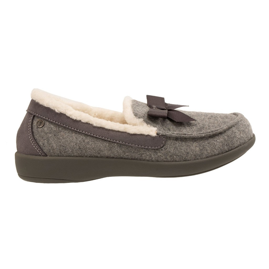 Revitalign Trillium Orthotic Comfort Women's Slippers - Grey - Product View - 1