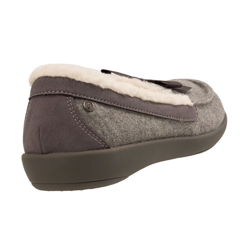 Revitalign Trillium Orthotic Comfort Women's Slippers - Grey - Product View - 4