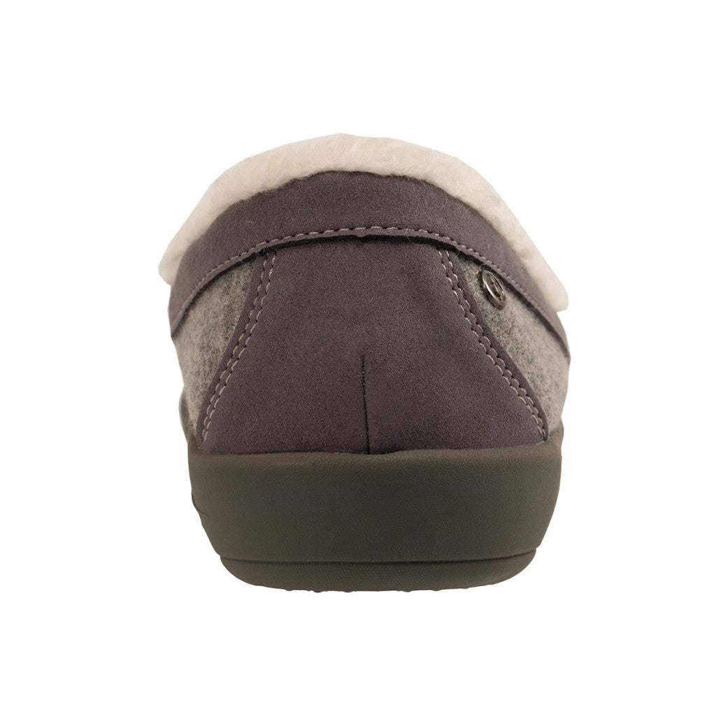 Revitalign Trillium Orthotic Comfort Women's Slippers - Grey - Product View - 5