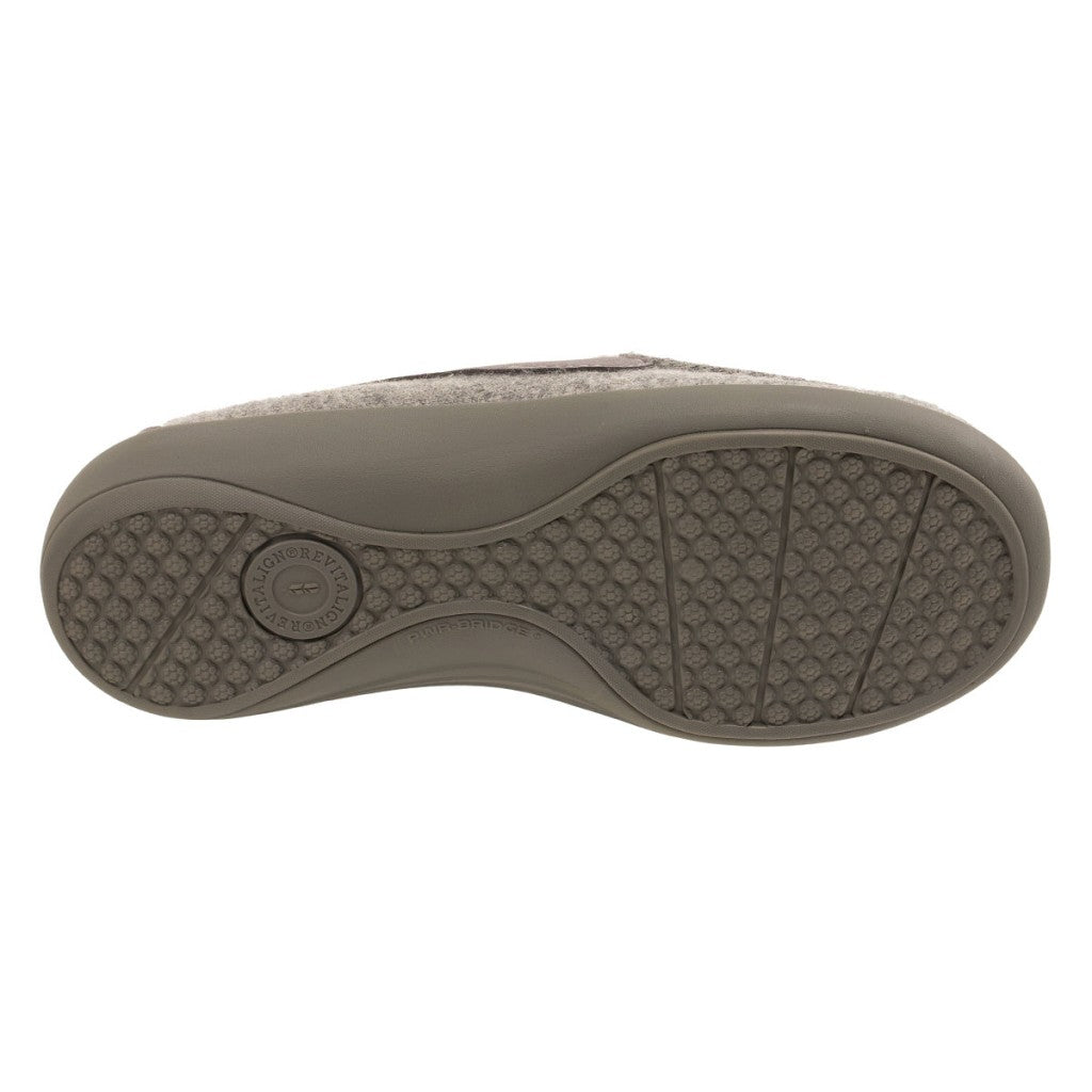 Revitalign Trillium Orthotic Comfort Women's Slippers - Grey - Product View - 6