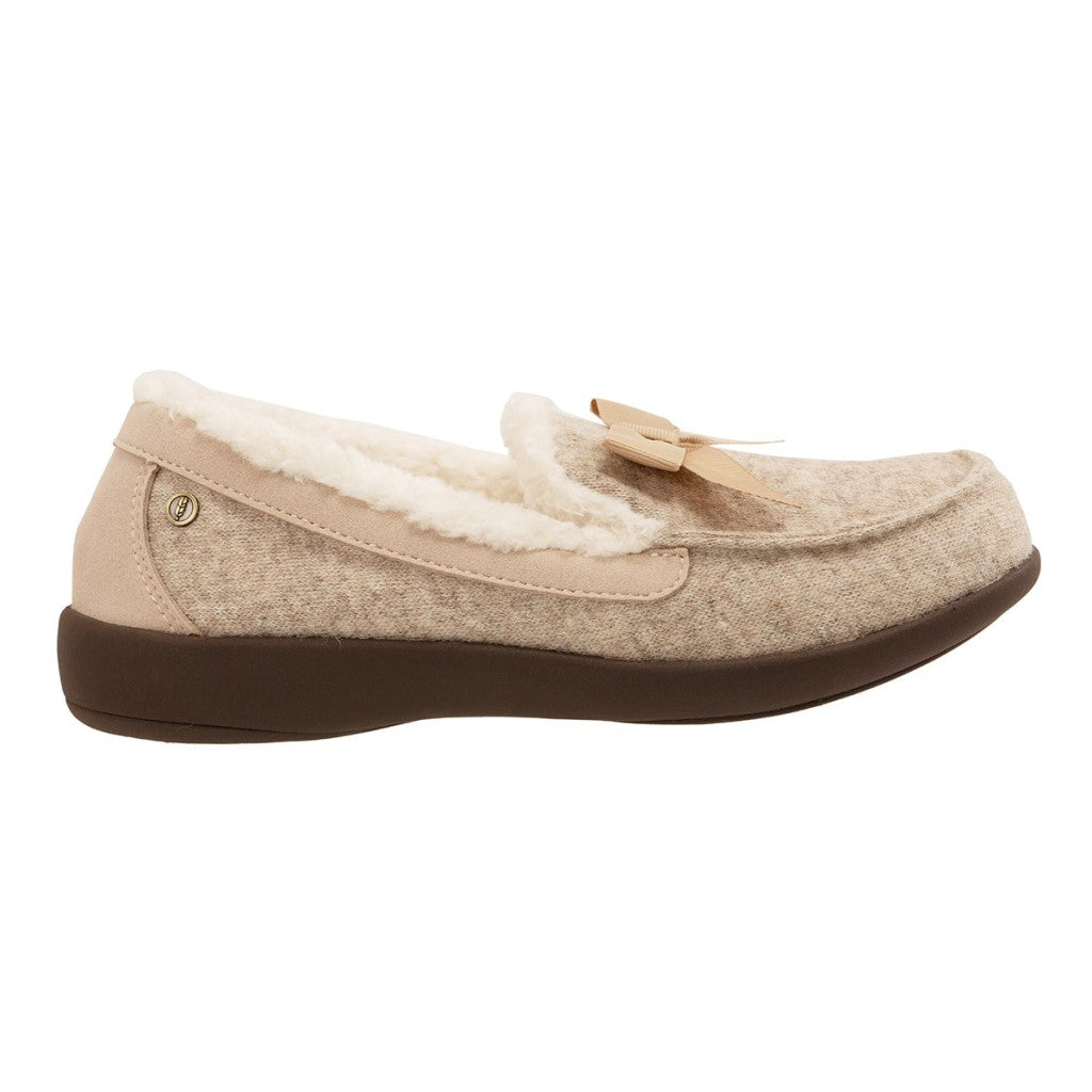Revitalign Trillium Orthotic Comfort Women's Slippers - Oatmeal - Product View - 1