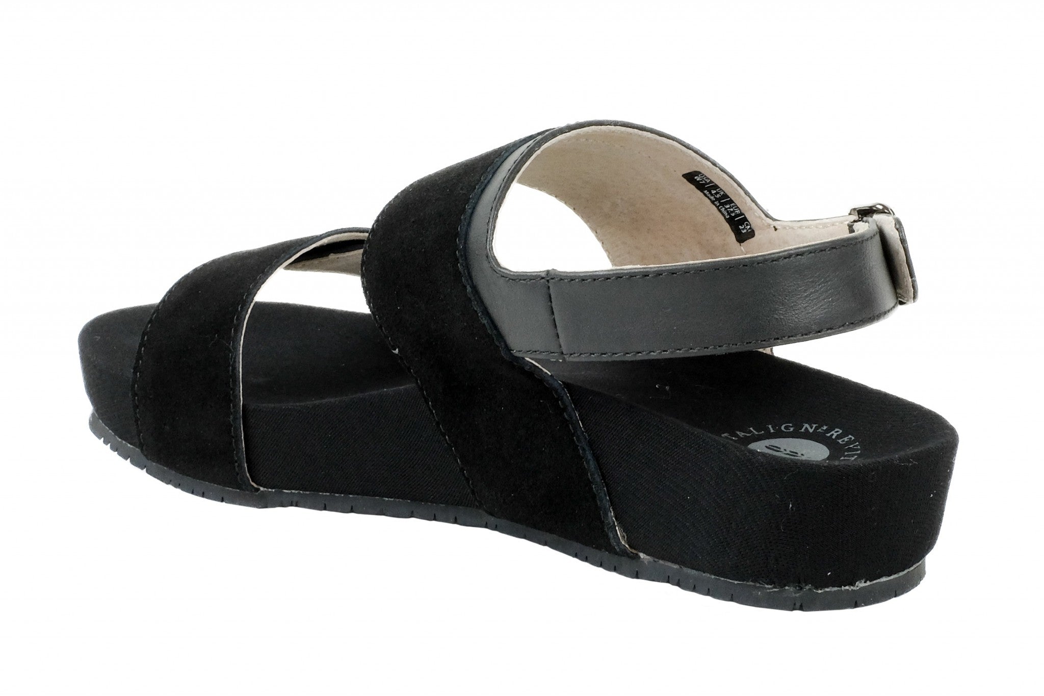 Revitalign Up Swell Women's Sandals - Black - Product View - 6