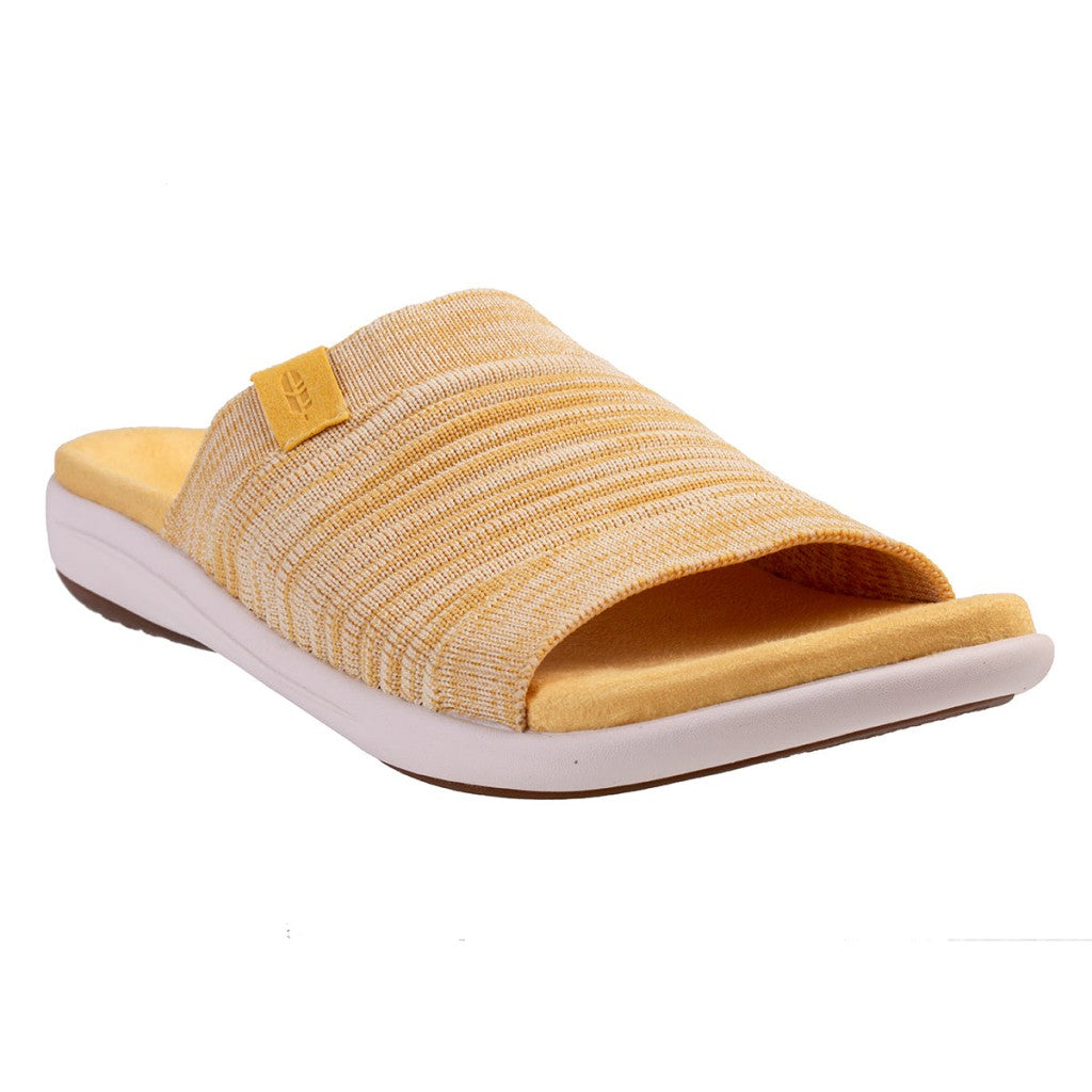 Revitalign Vanessa Slide Women's Sandals - Yellow - Product View - 2