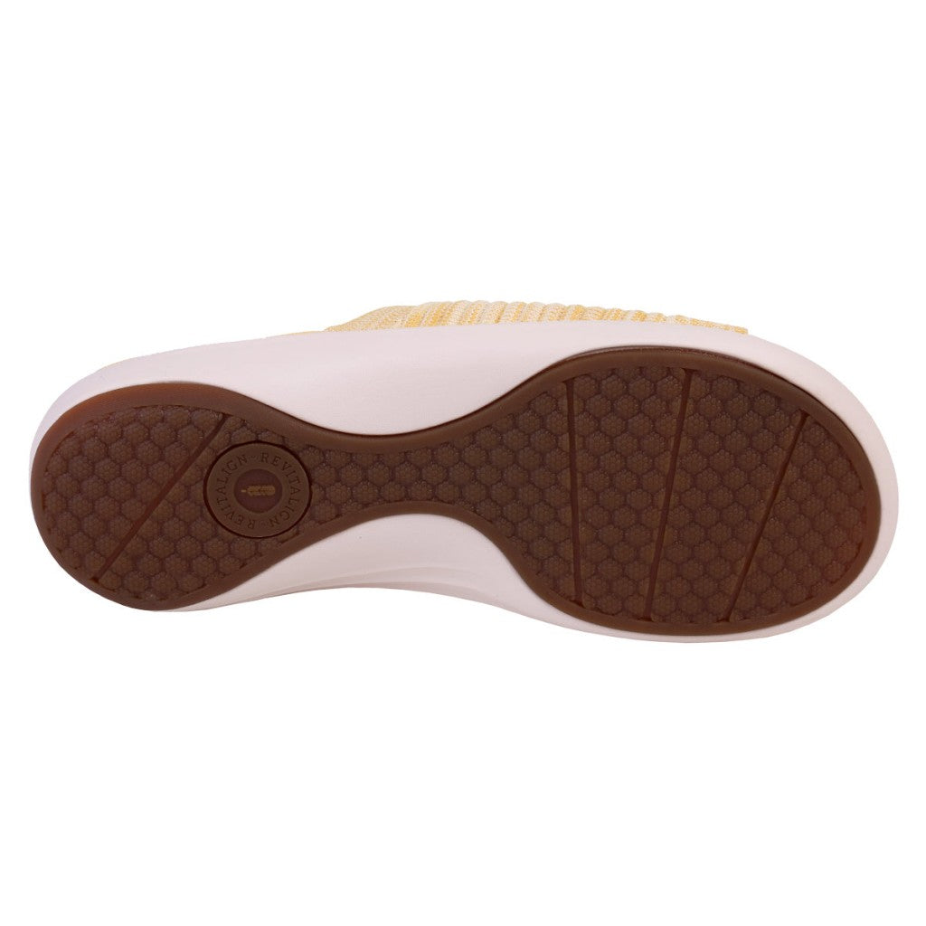 Revitalign Vanessa Slide Women's Sandals - Yellow - Product View - 6