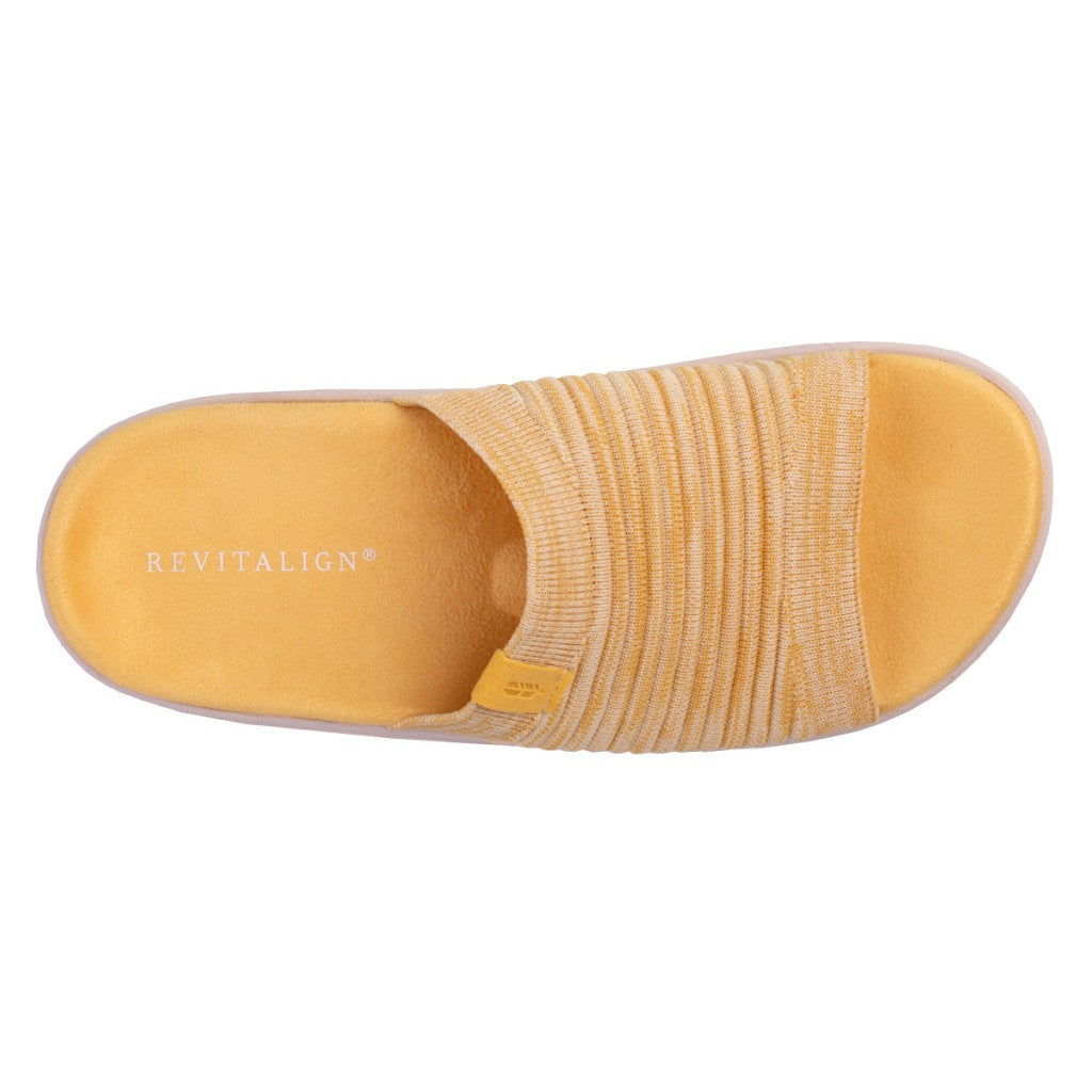 Revitalign Vanessa Slide Women's Sandals - Yellow - Product View - 7