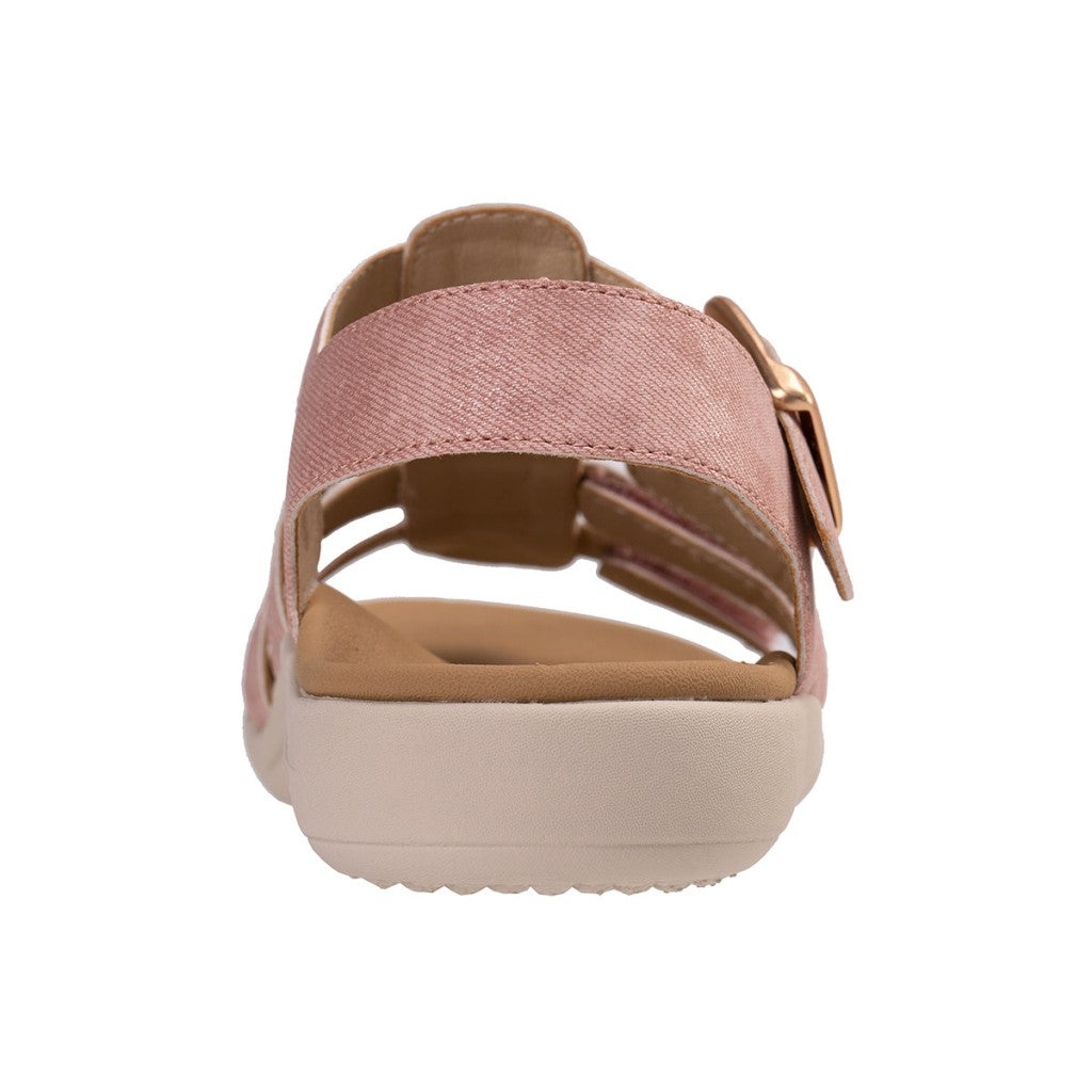 Revitalign Verona Shimmer Supportive Orthotic Women's Sandals - Pink - Product View - 5