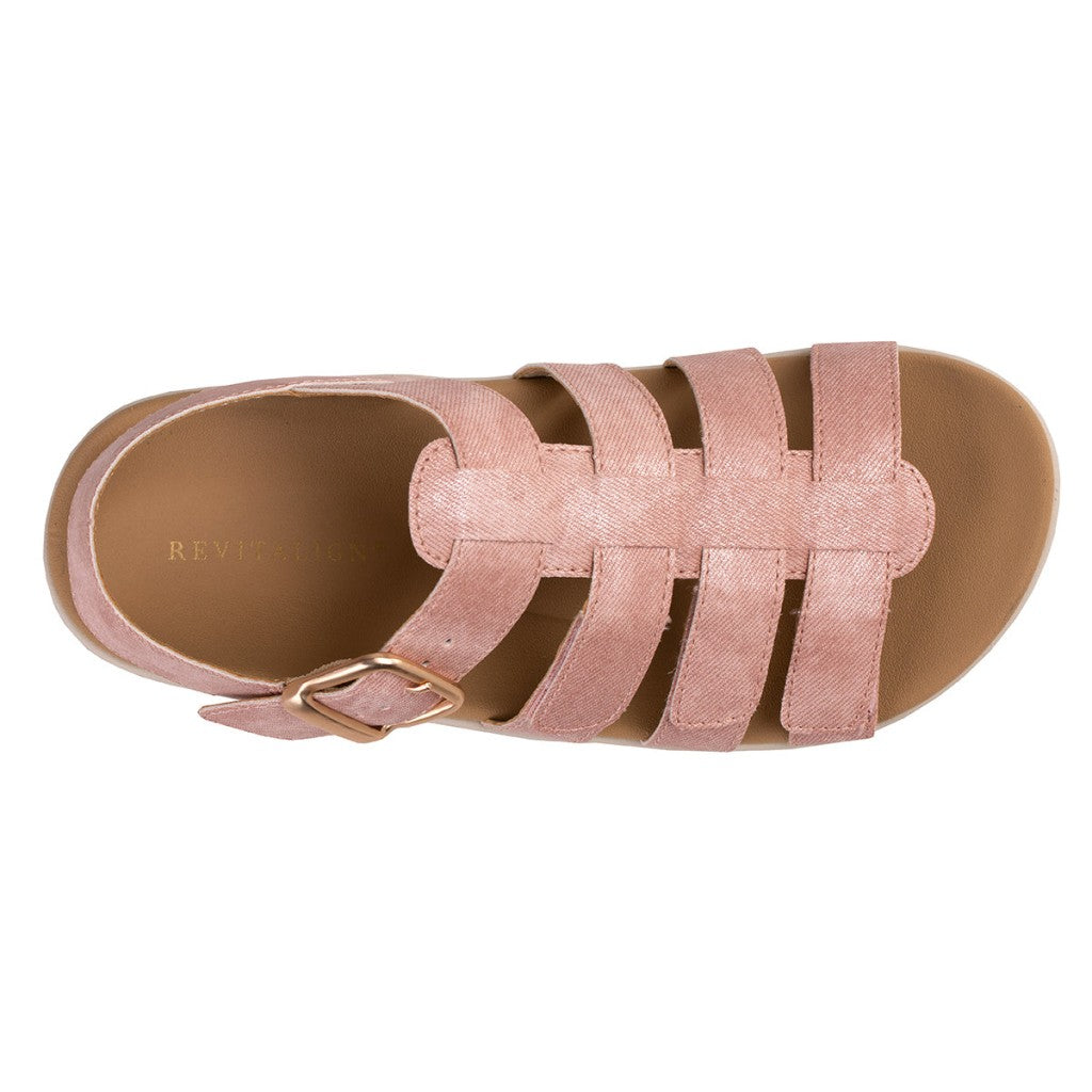 Revitalign Verona Shimmer Supportive Orthotic Women's Sandals - Pink - Product View - 7