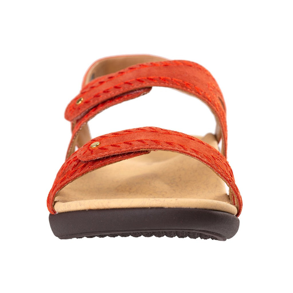 Revitalign Verra Backstrap Orthotic Comfort Women's Sandals - Rooibos Tea - Product View - 3