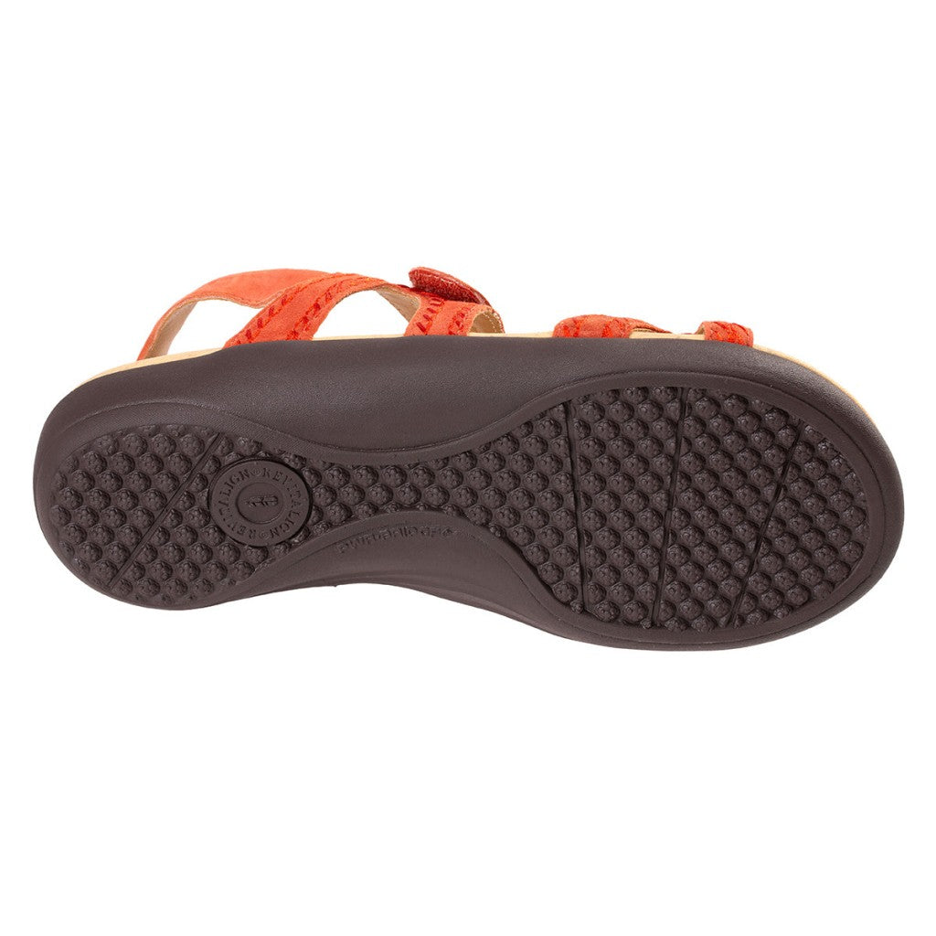 Revitalign Verra Backstrap Orthotic Comfort Women's Sandals - Rooibos Tea - Product View - 6