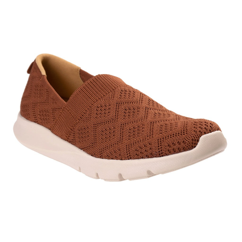 Revitalign Wayfarer Supportive Comfort Women's Shoes - Caramel Café - Product View - 2