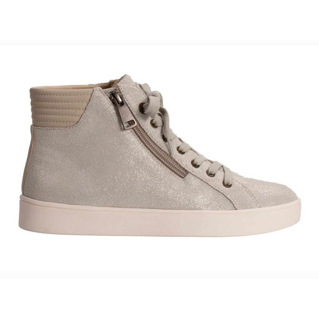 Revitalign Wrigley High Top Supportive Women's Shoes - Oatmeal Shimmer - Product View - 1