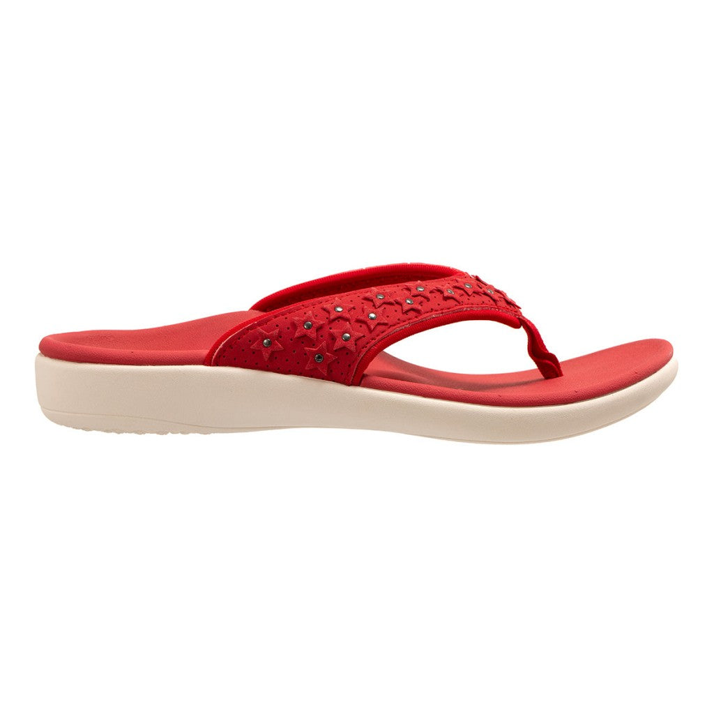 Revitalign Yumi BVI Orthotic Comfort Women's Sandals in Red