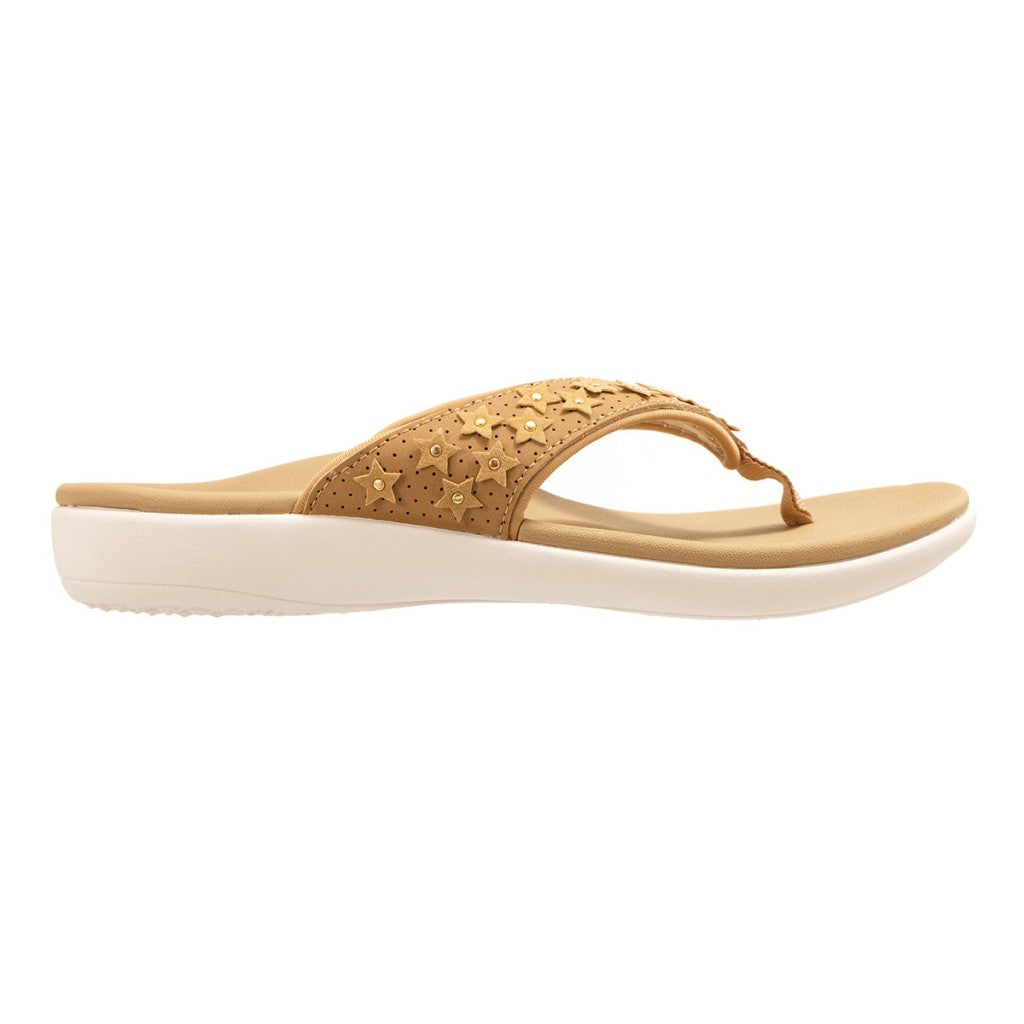 Revitalign Yumi BVI Orthotic Comfort Women's Sandals in Tan