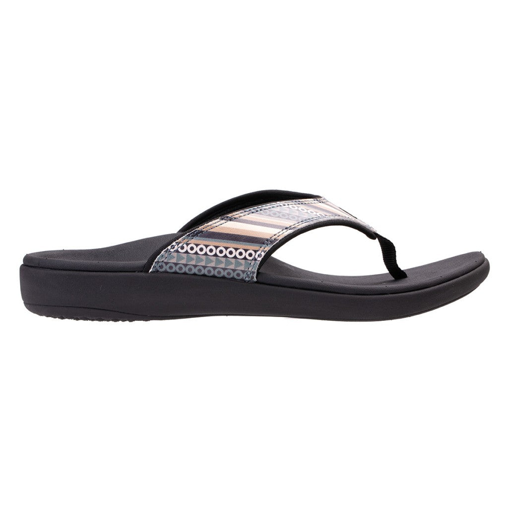 Revitalign Yumi Beachside Contoured Support Full-Contact Women's Sandals - Black - Product View - 1