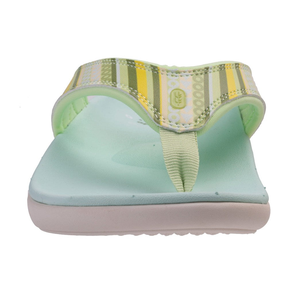 Revitalign Yumi Beachside Contoured Support Full-Contact Women's Sandals - Kiwi - Product View - 3