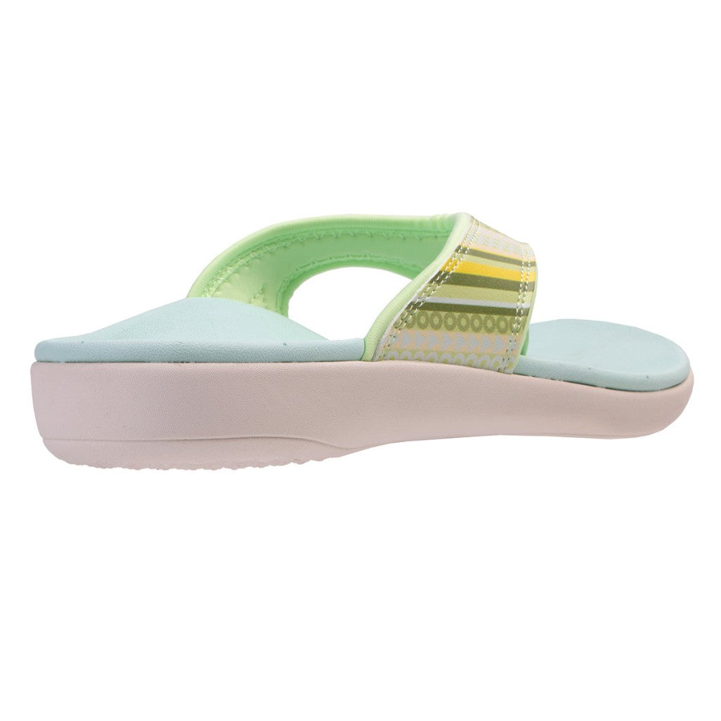 Revitalign Yumi Beachside Contoured Support Full-Contact Women's Sandals - Kiwi - Product View - 4