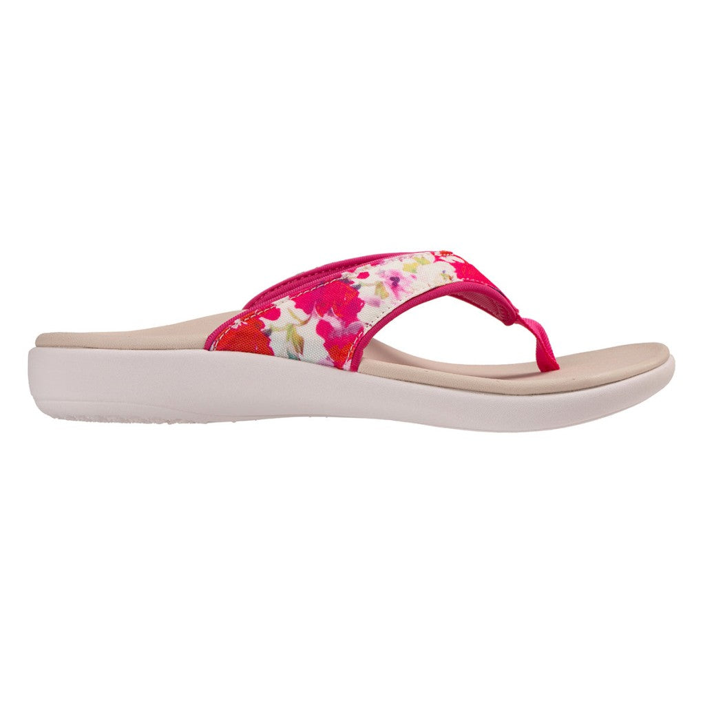 Revitalign Yumi Bouquet Supportive Comfort Women's Sandals - Pink Floral - Product View - 1