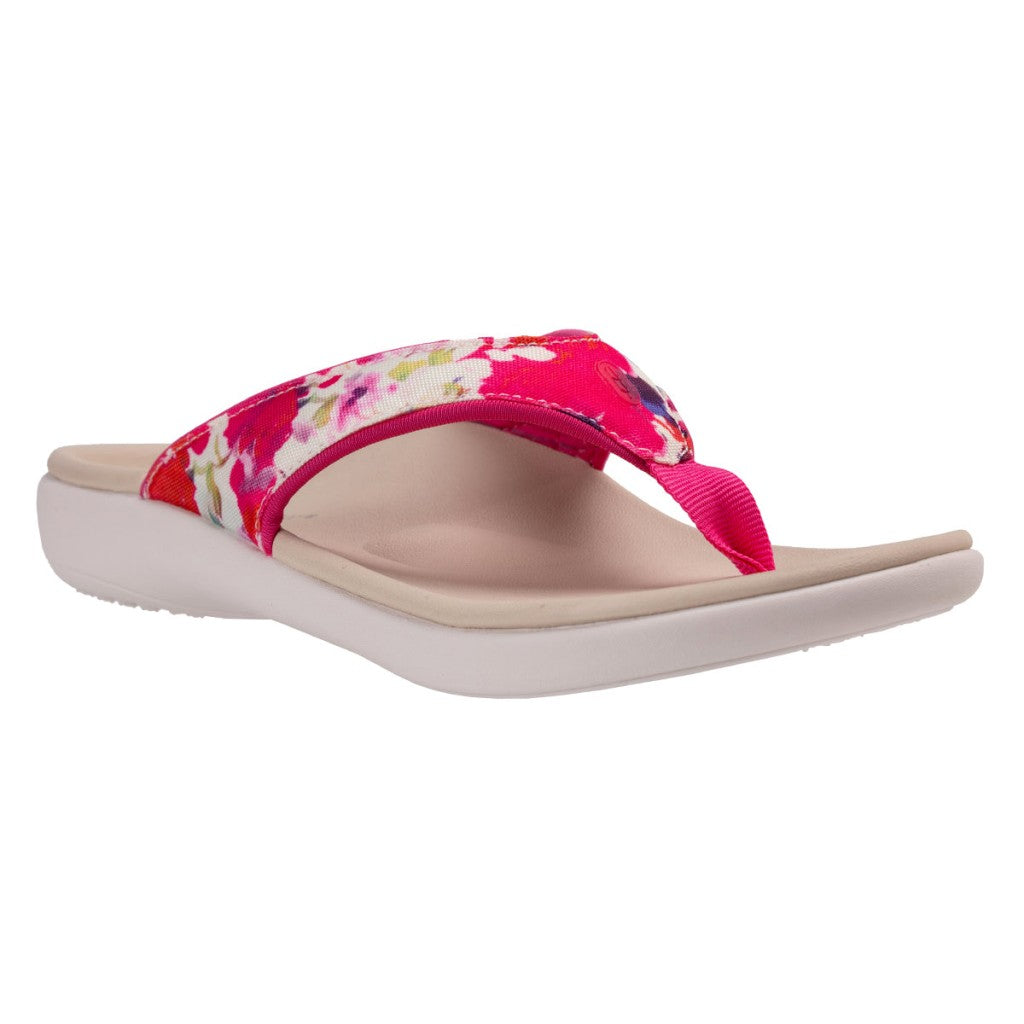 Revitalign Yumi Bouquet Supportive Comfort Women's Sandals in Pink Floral
