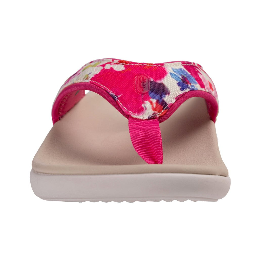 Revitalign Yumi Bouquet Supportive Comfort Women's Sandals - Pink Floral - Product View - 3